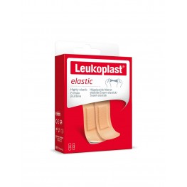 Leukoplast® Еластични пластири за рани - 20 броя в 2 размера ( 19х72 мм - 8 бр.; 28х72 мм - 12 бр.)